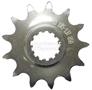 NEW SOUTHWEST SPEED 12 TOOTH FRONT COUNTERSHAFT SPROCKET FOR 600 MICRO SPRINT RACE CARS, 520 CONVERSION MINI-SPRINTS, 13 SPLINE, FOR FACTOR 1 SAWYER STALLARD TRIPLE X PMP PACE CONCEPT HYPER BAILEY CHASSIS AND YAMAHA R6 R6S & SIMILAR ENGINES, INCLUDING YZF R6 FZ-750 FZX-700 FAZER FZ-700T FZR-750T, FZR-750R, FZR-750U FZ6 FZ6R FZ9R