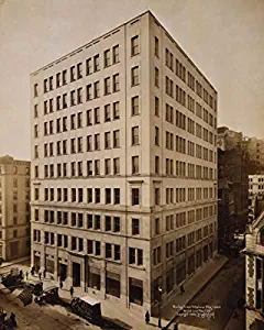 ClassicPix Photo Print 16x20: Bowling Green Telephone BLDG, Broad and Pearl STS, 1917