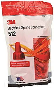 3M 512-POUCH Twist On Wire Connector 22-8 AWG Red