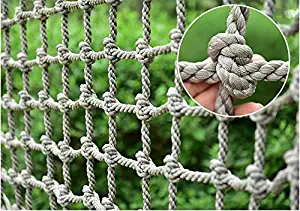 Climbing Net for Kids,Safety Nets Cargo Rope Ladder Truck Trailer Heavy Duty Netting Balcony Banister Stair Protection Fence Decor Mesh Nets Netting,for Container Grid Rail Playground Indoor Outdoor