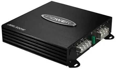 Jensen Power 250x2 Dual Channel Car Amplifier with 500 Watt Peak Performance