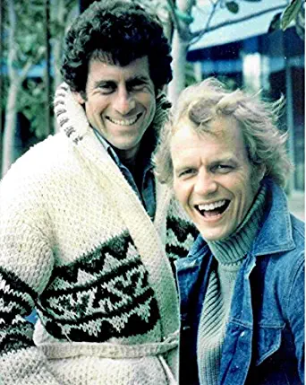Starsky and Hutch Paul Michael Glaser and David Soul Smiling and Laughing Brightly 8 x 10 Inch Photo LTD6