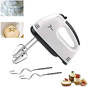 Electric Hand Mixer, Egg Beater, Multifunctional Mini Electric Food Mixer, 7 Speed Handheld Egg Beater Whisk Kitchen Food Processor Home Baking Tool