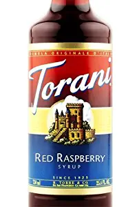 Torani Red Raspberry Syrup, Dairy Friendly 750mL