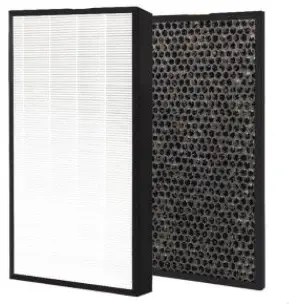 Nispira HEPA Air Filter Plus Carbon Pre Filter Replacement Compatible with Levoit Air Purifier LV-PUR131, 1 Set
