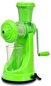 WhopperIndia Citrus Juicer Professional Hand Press Manual Fruit Juicer Metal Juice Squeezer Heavy Duty Orange Juicer Citrus Orange Lemon Lime Pomegranate with Vacuum Locking System