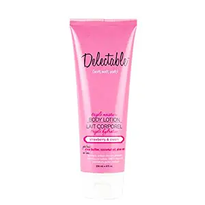 Delectable by Cake Beauty Triple Moisture Body Lotion, Strawberry/Cream