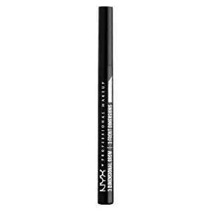 NYX Professional Makeup 3 Dimensional Brow Marker Charcoal - 0.03oz Charcoal