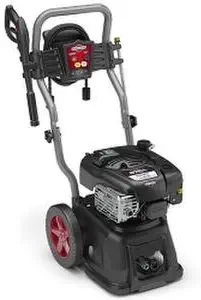 Briggs & Stratton Gas Pressure Washer 3100 PSI 2.5 GPM Lithium-Ion Electric Start with 30' Hose, 5-in-1 Nozzle & Detergent Tank