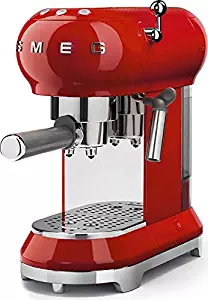 Smeg ECF01RDUS Espresso Coffee Machine One Size Red