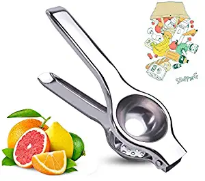 Lemon Squeezer, JIALN Lemon Press Stainless Steel Manual Lemon Juicer, Premium Quality for Orange Lemon Juicing