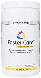 Revival Animal Health Breeders' Edge Foster Care Feline- Powdered Milk Replacer- for Kittens & Cats- 12oz