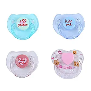 4Pcs Magnet Pacifier for Reborn Baby Dolls Handmade Magnetic Nipple 9 Style Available Reborn Doll Toys Realistic Gifts for Your Doll