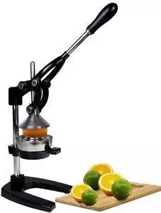 Orange Hand Press Commercial Pro Manual Citrus Fruit Lemon Juicer Juice Squeezer