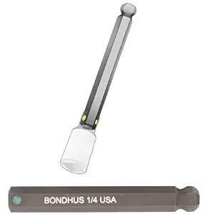 Bondhus PHBX8M-6 3 mm to 10 mm, 6-Inch Long, Ball End ProHold Socket Bits