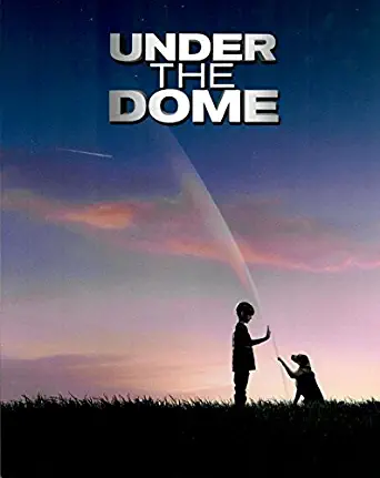 Under the Dome Boy and Dog Shadowy Sunset Scene 8 x 10 Inch Photo LTD6