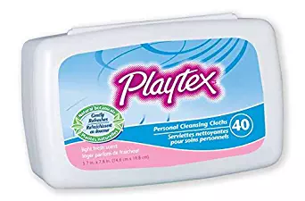 Playtex Personal Cleansing Cloths Refill Pack, Fresh Scent, 48 Count