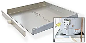 The Square Water Heater Pan with Detachable Front (24" x 24" x 2-1/2")