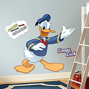 RoomMates Disney Donald Duck Peel and Stick Giant Wall Decal