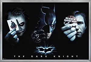 Trends International DC Comics Movie - The Dark Knight - The Joker, Batman, Harvey Dent, 22.375