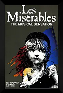 ArtDirect Les Miserables - Broadway FRAMED 27x40 Movie Poster