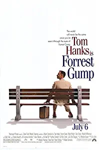 Forest Gump Movie Poster (12" x 18" inch (30.5cm x 46cm)) Print Frameless Art Gift 30.5 x 46 cm