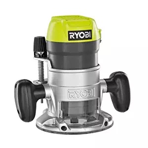 Ryobi 8.5 Amp 1-1/2 HP Fixed Base Router (Green) (Renewed)