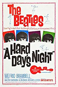 The Beatles A hard day's night Movie Poster Replica 13 x 19" Photo Print