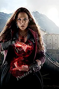 Posters USA Marvel Avengers Age of Ultron Scarlet Witch Movie Poster GLOSSY FINISH - FIL249 (16