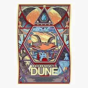kineticards Worm Dune Movie Holy Spice Mountain Jodorowsky Documentary | Home Decor Wall Art Print Poster