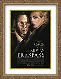 Trespass 28x36 Double Matted Large Large Gold Ornate Framed Movie Poster Art Print