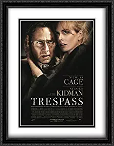 Trespass 28x36 Double Matted Large Large Black Ornate Framed Movie Poster Art Print