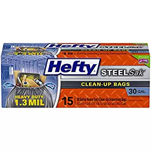 Hefty SteelSak Large Trash Bags - 30 Gallon, 15 Count