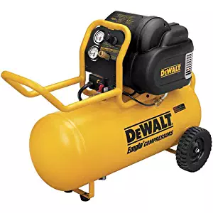 Dewalt D55167R 1.6 HP 15 Gallon Oil-Free Wheeled Air Compressor (Certified Refurbished)