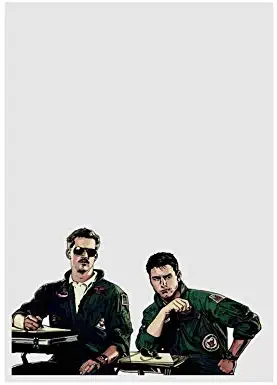 Lee Tee TOP Gun Maverick & Goose Movies Poster Gifts for Fan Poster Home Art Wall Posters [No Framed]