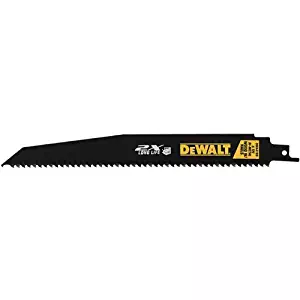 DEWALT DWA41612 12-Inch 6TPI 2X Reciprocating Saw Blade (5-Pack)