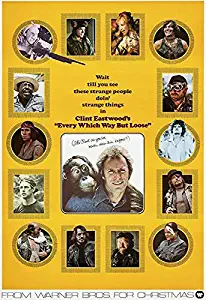 Every Which Way But Loose - 1978 - Movie Poster