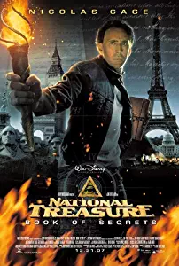 NATIONAL TREASURE BOOK OF SECRETS MOVIE POSTER 2 Sided ORIGINAL 27x40 NICOLAS CAGE