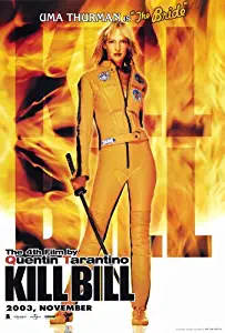 Kill Bill Vol. 1 Movie Poster (27 x 40 Inches - 69cm x 102cm) (2003) Style B -(Uma Thurman)(Lucy Liu)(Vivica A. Fox)(Daryl Hannah)(David Carradine)(Michael Madsen)