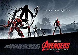 AVENGERS ENDGAME (2019) - AMC IMAX Exclusive 11" x 15.5" Limited Edition Original Studio Movie Promo Poster - Week 2 - Robert Downey Jr - Chris Evans - Chris Hemsworth - Mark Ruffalo