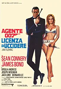 Dr. No Poster Movie Italian C 11x17 Sean Connery Ursula Andress Joseph Wiseman Jack Lord