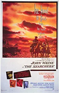 The Searchers Poster Movie C 11x17 John Wayne Jeffrey Hunter Vera Miles Natalie Wood