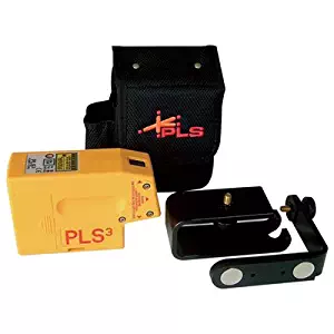 PLS3 3-Point Red Beam Laser Level PLS-60523 by Pacific Laser Systems