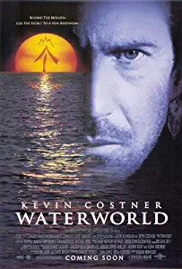 ArtFuzz Waterworld 27 x 40 Movie Poster - Style A