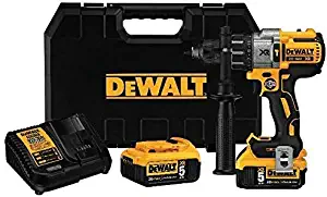 DEWALT 20V MAX XR Hammer Drill Kit, Brushless, 3-Speed Drill Kit (DCD996P2) (Drill Kit)