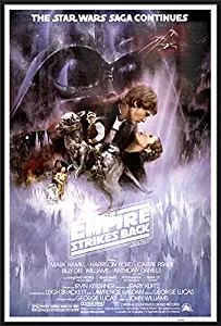 Star Wars: Episode V - The Empire Strikes Back - Framed Movie Poster/Print (Regular) (Size: 24 inches x 36 inches)