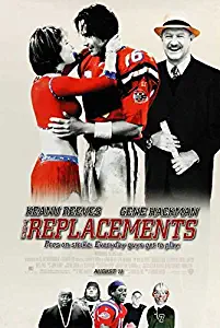 Pop Culture Graphics The Replacements Poster Movie C 27 x 40 Inches - 69cm x 102cm Keanu Reeves Gene Hackman Jon Favreau Orlando Jones Jack Warden Brooke Langton Rhys Ifans