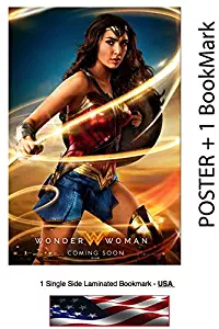 Wonder Woman (2017) - Movie Poster - Size 24"x36" (Gal Gadot)