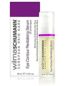 WILMA SCHUMANN Eye Contour Revitalizing Serum – A Natural and Anti-Aging Treatment designed to Moisturize & Reduce the Appearance of Wrinkles, Fine Lines and Swollen and Tired-Looking Eyes (1oz/30ml)