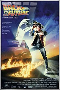 POSTER STOP ONLINE Back to The Future - Framed Movie Poster/Print (Regular Style) (Size: 27" x 40")